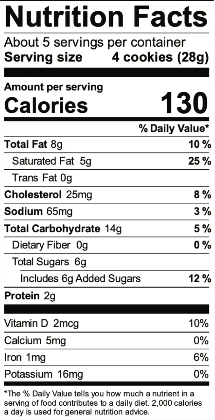 Ooh La Lemon Shortbread Cookie Bites, 5 oz — Case of 8