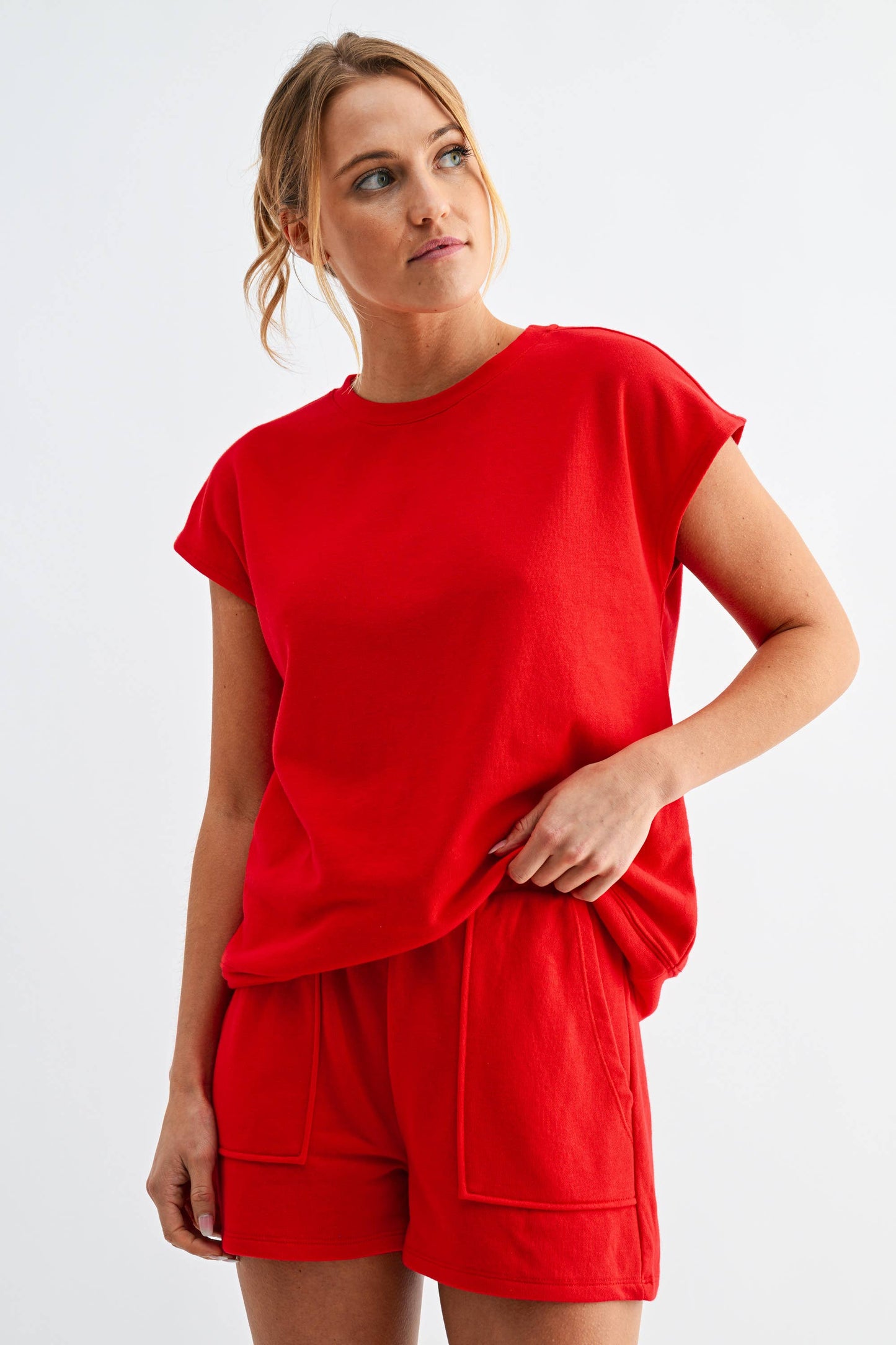 Offset French Terry Core Comfort Set