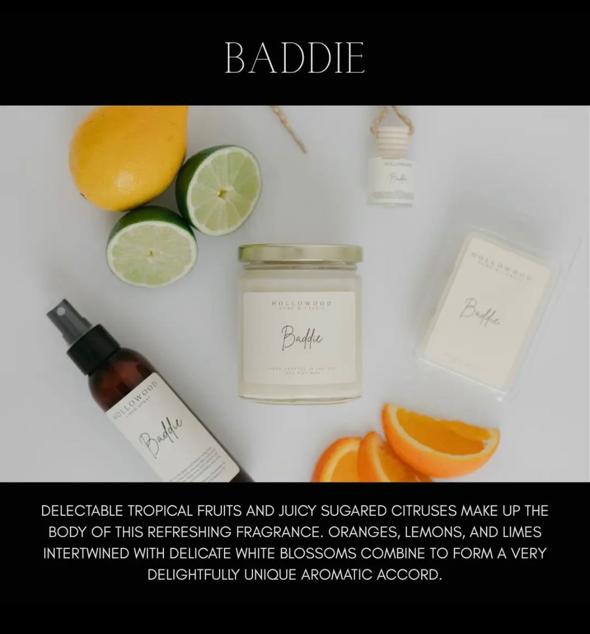 BADDIE 8oz CANDLE