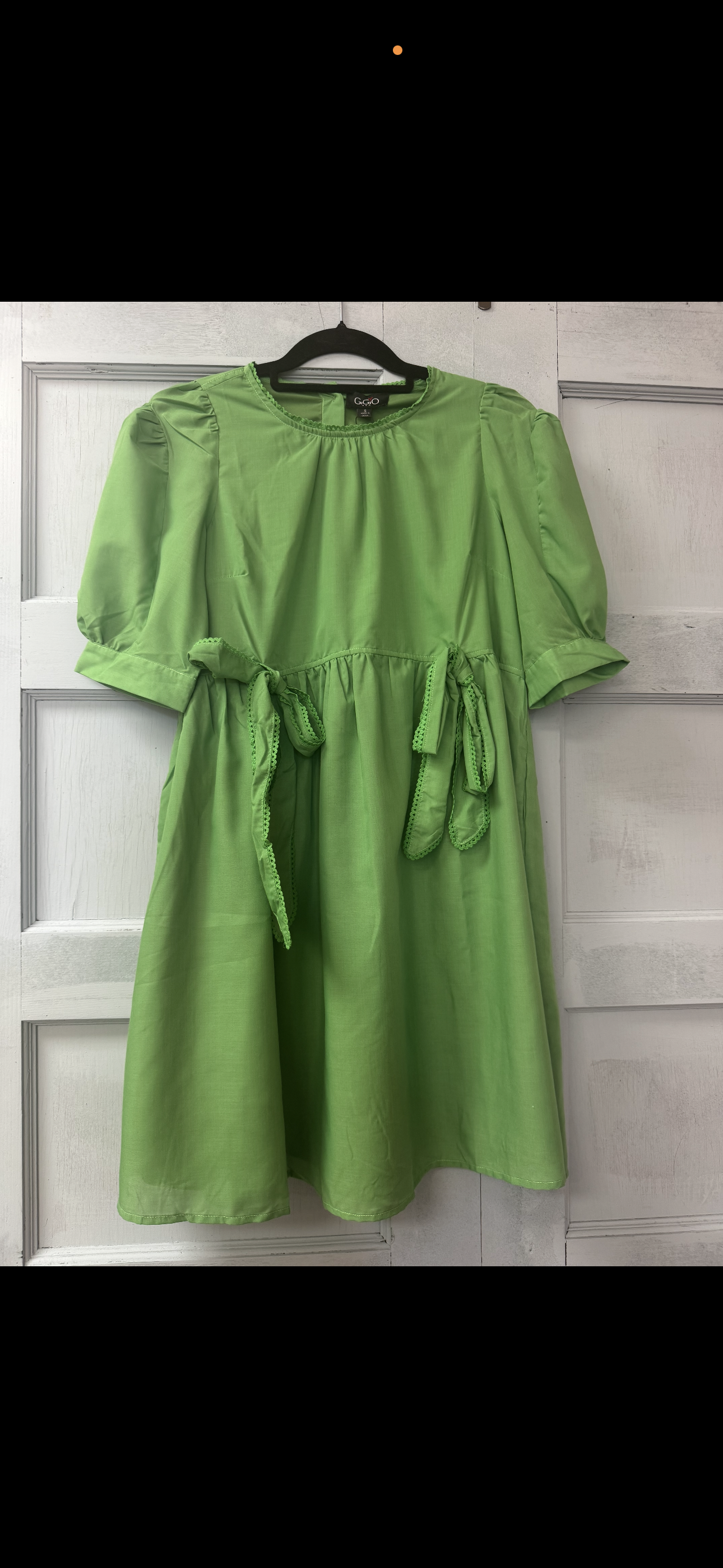 SIMPLE BOW DRESS