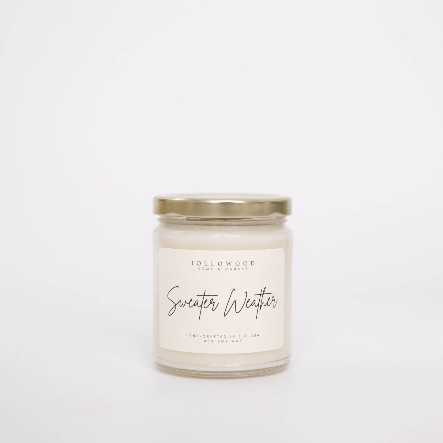 SWEATER WEATHER | FALL | 8 OZ CANDLE: 8 OUNCE