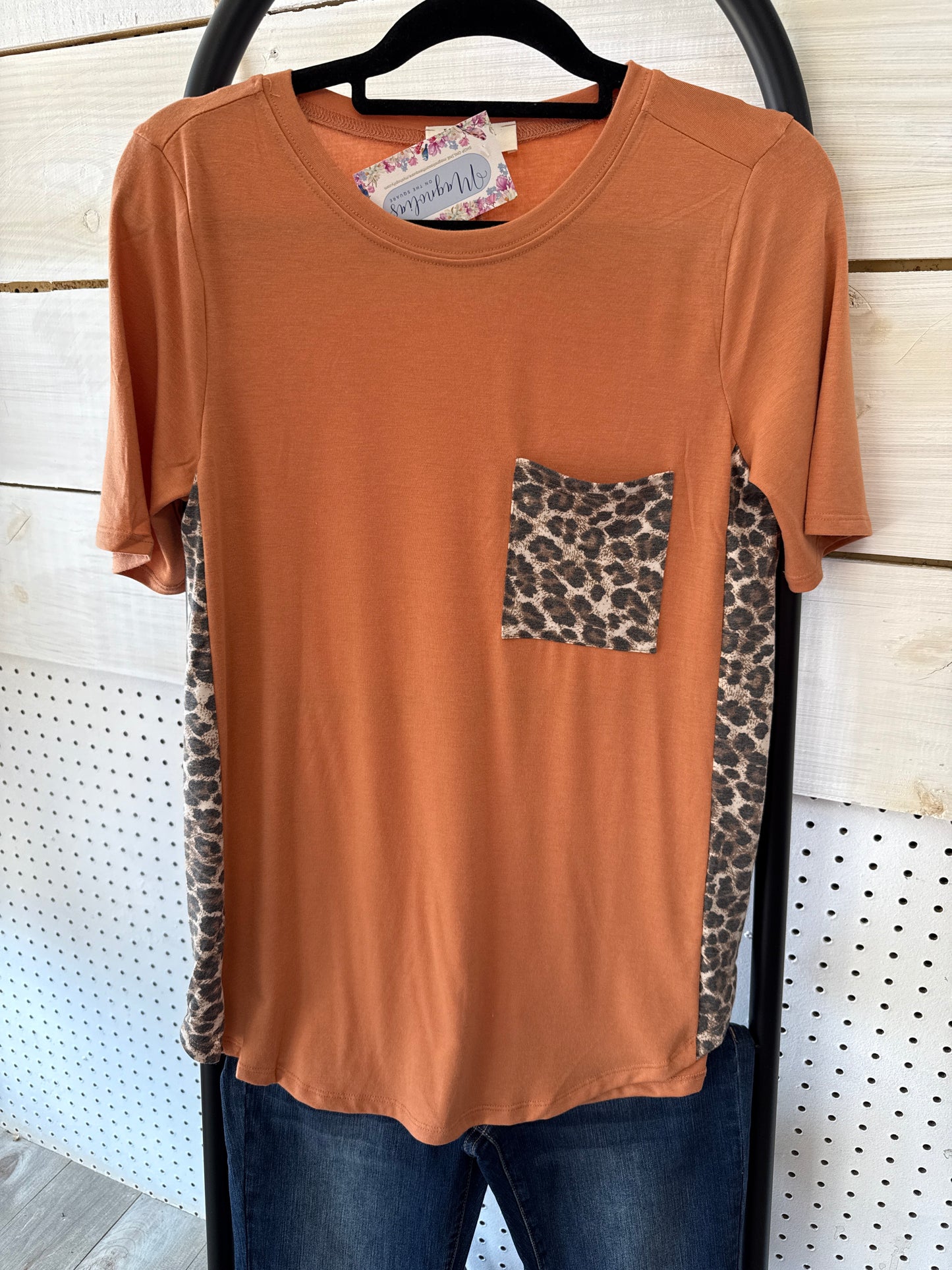 ZENANA BUTTER ORANGE LEOPARD