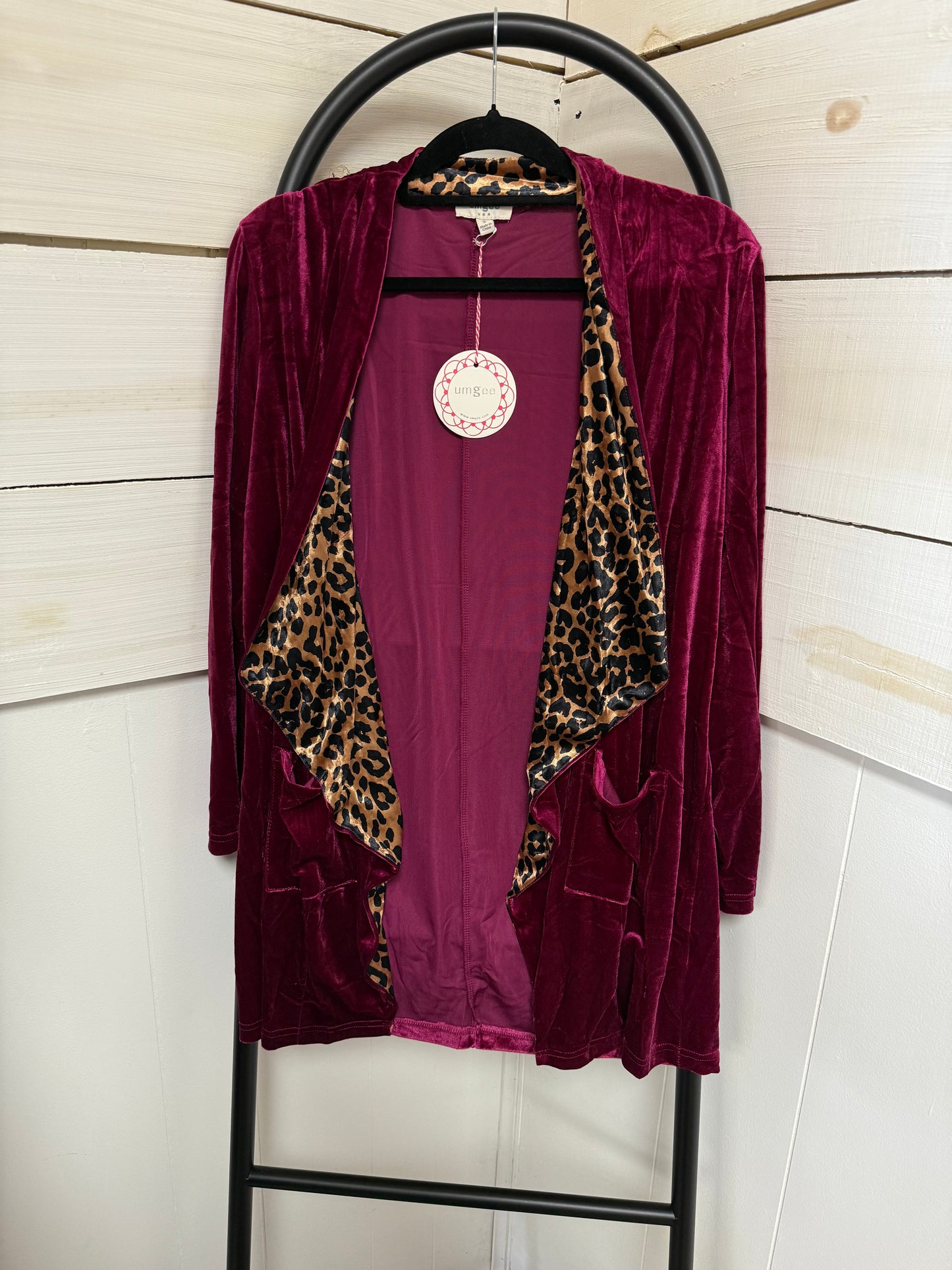 FOR THE LOVE OF VELVET CARDIGAN