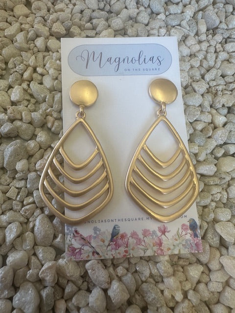 ARROWHEAD DANGLE STUDS