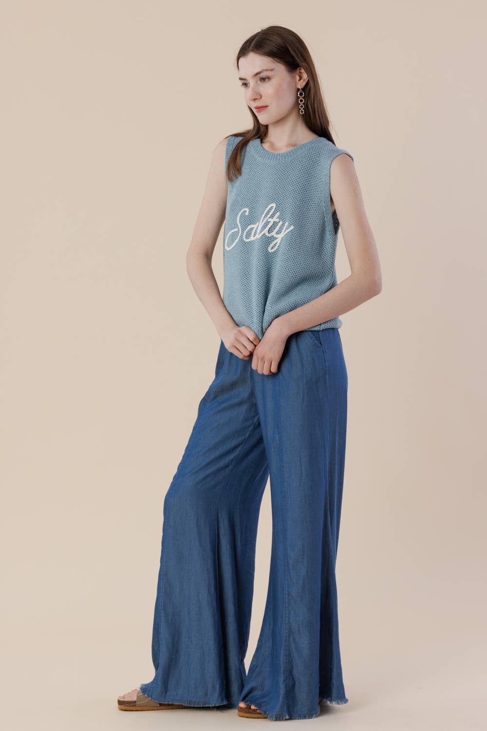 Salty Knit Sweater Tank – Sleeveless Summer Vest