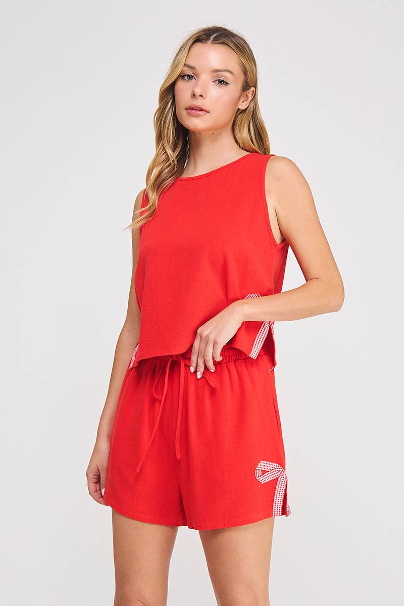Soft Linen Blend Tank