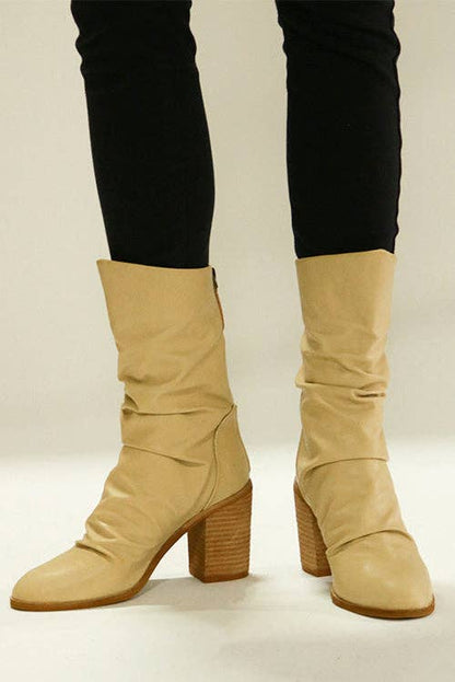 CIENA-02 Slouchy Mid-Calf Boot