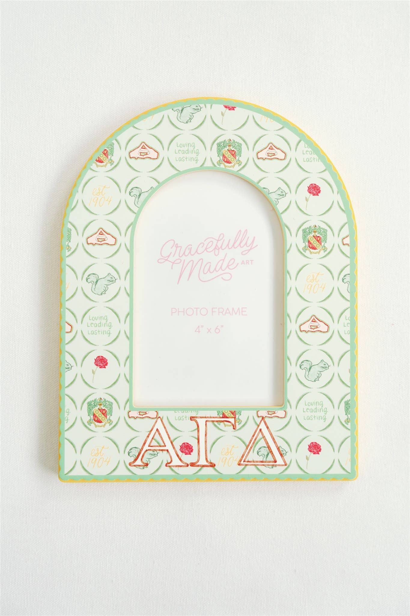 Alpha Gamma Delta Picture Frame, Sorority