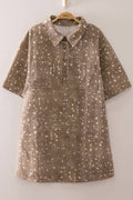 ND32279-Bambi Print Mini Dress