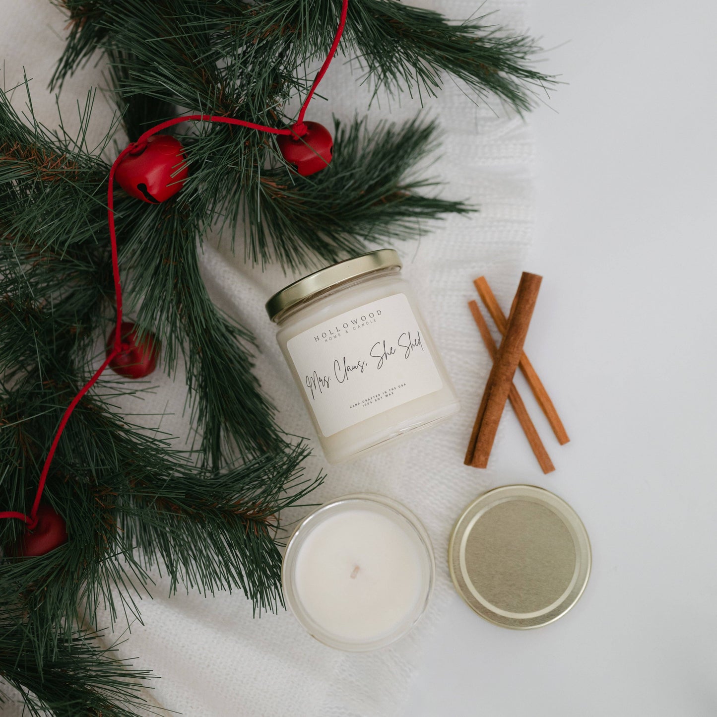 MRS. CLAUS' SHE SHED | HOLIDAY |  CANDLE