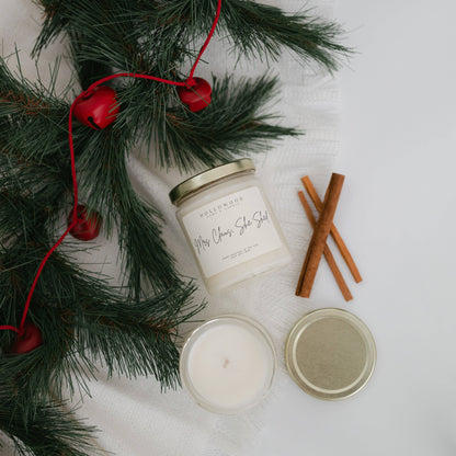 MRS. CLAUS' SHE SHED | HOLIDAY |  CANDLE