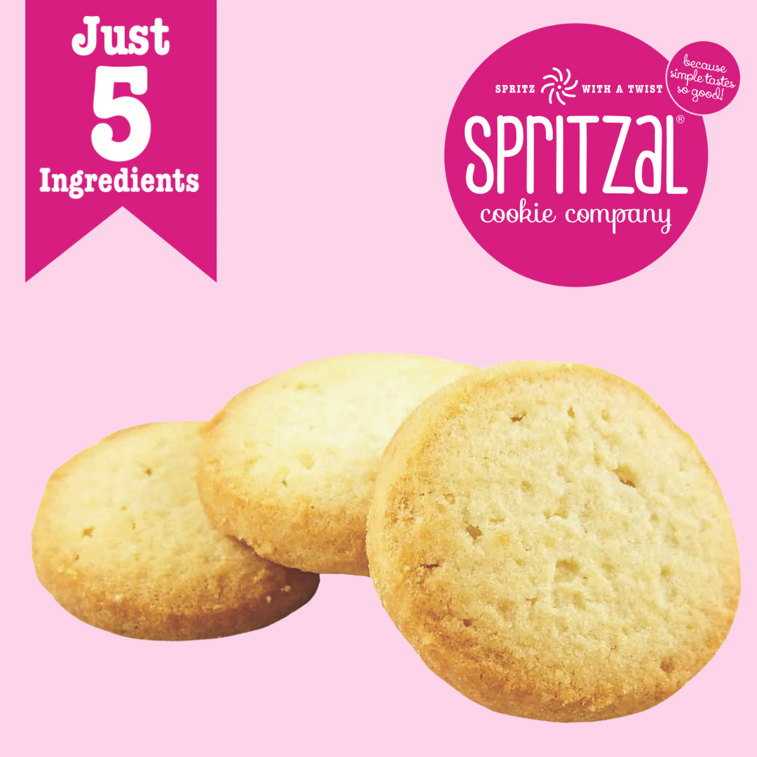 Ooh La Lemon Shortbread Cookie Bites, 5 oz — Case of 8
