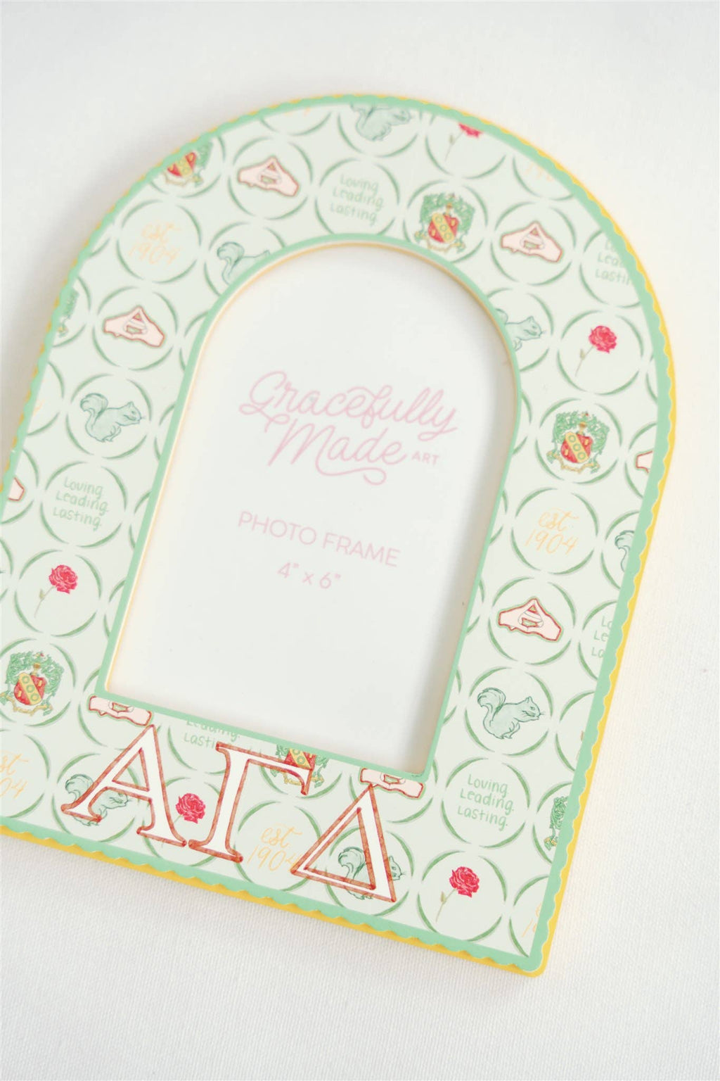 Alpha Gamma Delta Picture Frame, Sorority