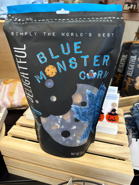 BLUE MONSTER POPCORN