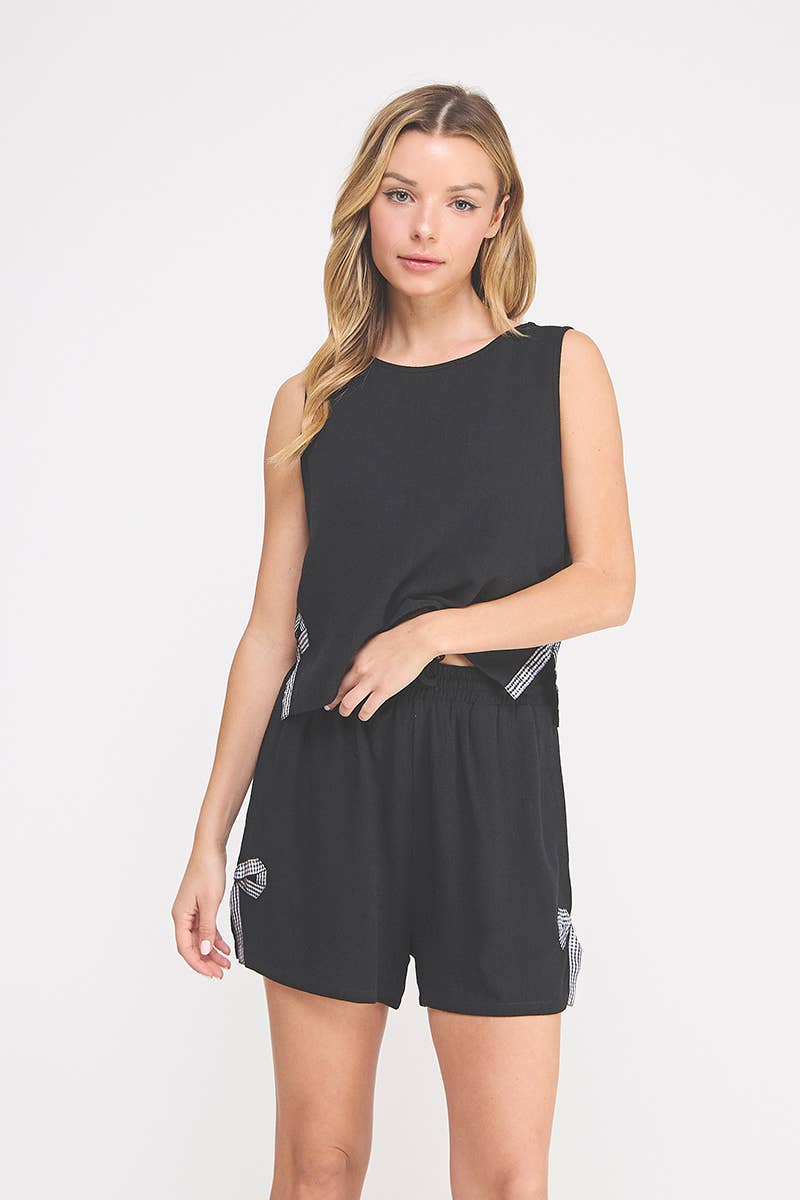Soft Linen Blend Tank