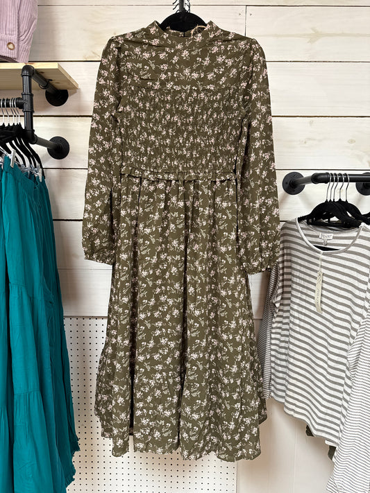 OLIVE DREAMS MAXI DRESS