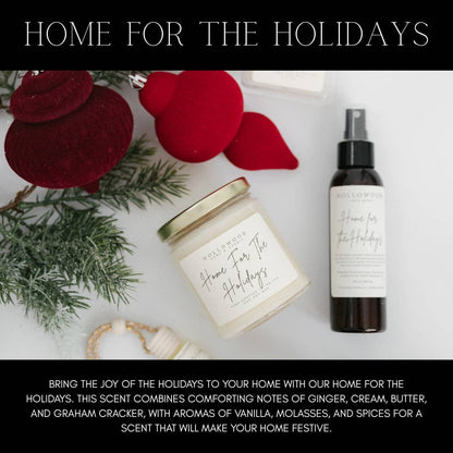 HOME FOR THE HOLIDAYS | HOLIDAY | LINEN  SPRAY