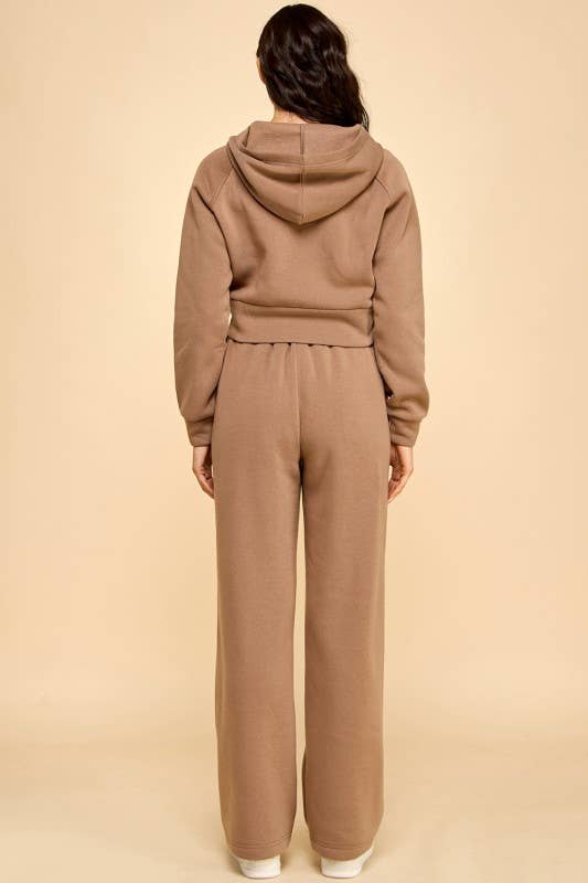 FS516 FRENCH TERRY FLEECE 2-PIECE SET