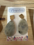 TURNING INTO STONE EARRINGS