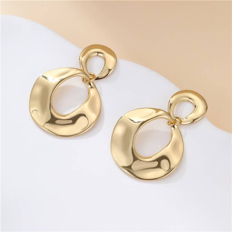 18K Stainless Steel Tarnish Free Drop Earrings | 40E497