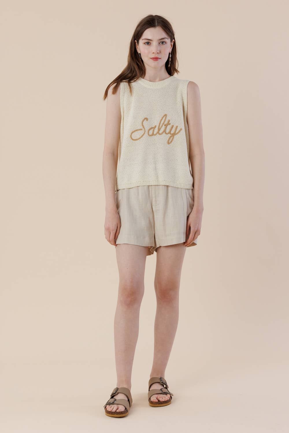 Salty Knit Sweater Tank – Sleeveless Summer Vest