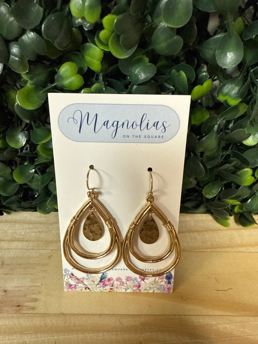 DROPS OF GOLD EARRINGS