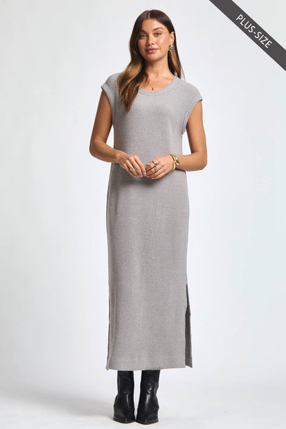 PLUS SIZE 2 Piece Cozy Thermal Layered Set