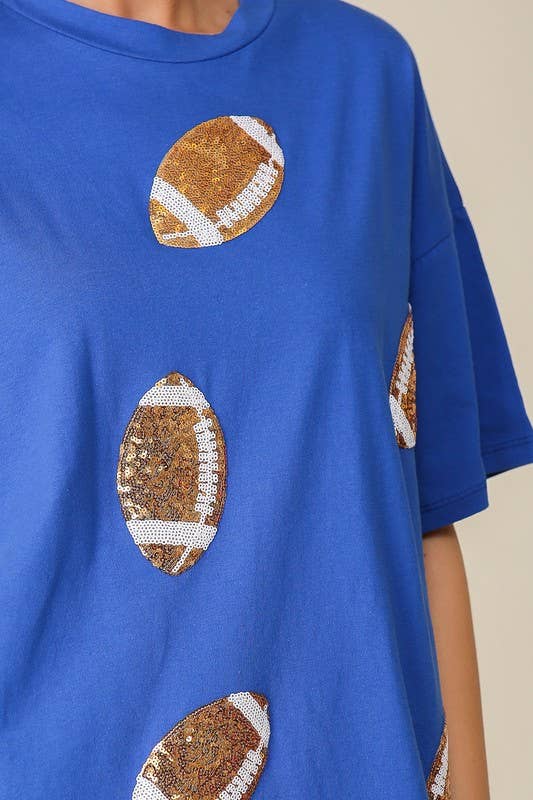 Game Day Dazzling Football T-Shirt