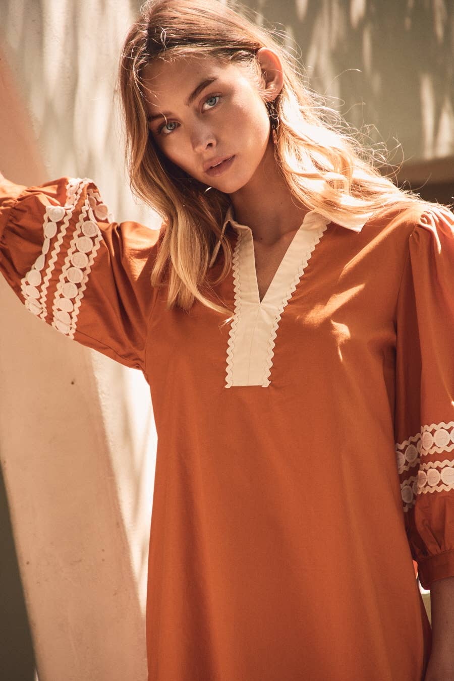Cotton Mini Dress