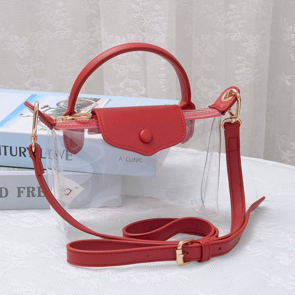 CB781 Gladys Clear Gameday Mini Crossbody Bag
