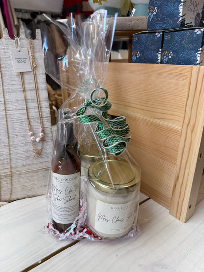 LINEN SPRAY AND CANDLE GIFT SET