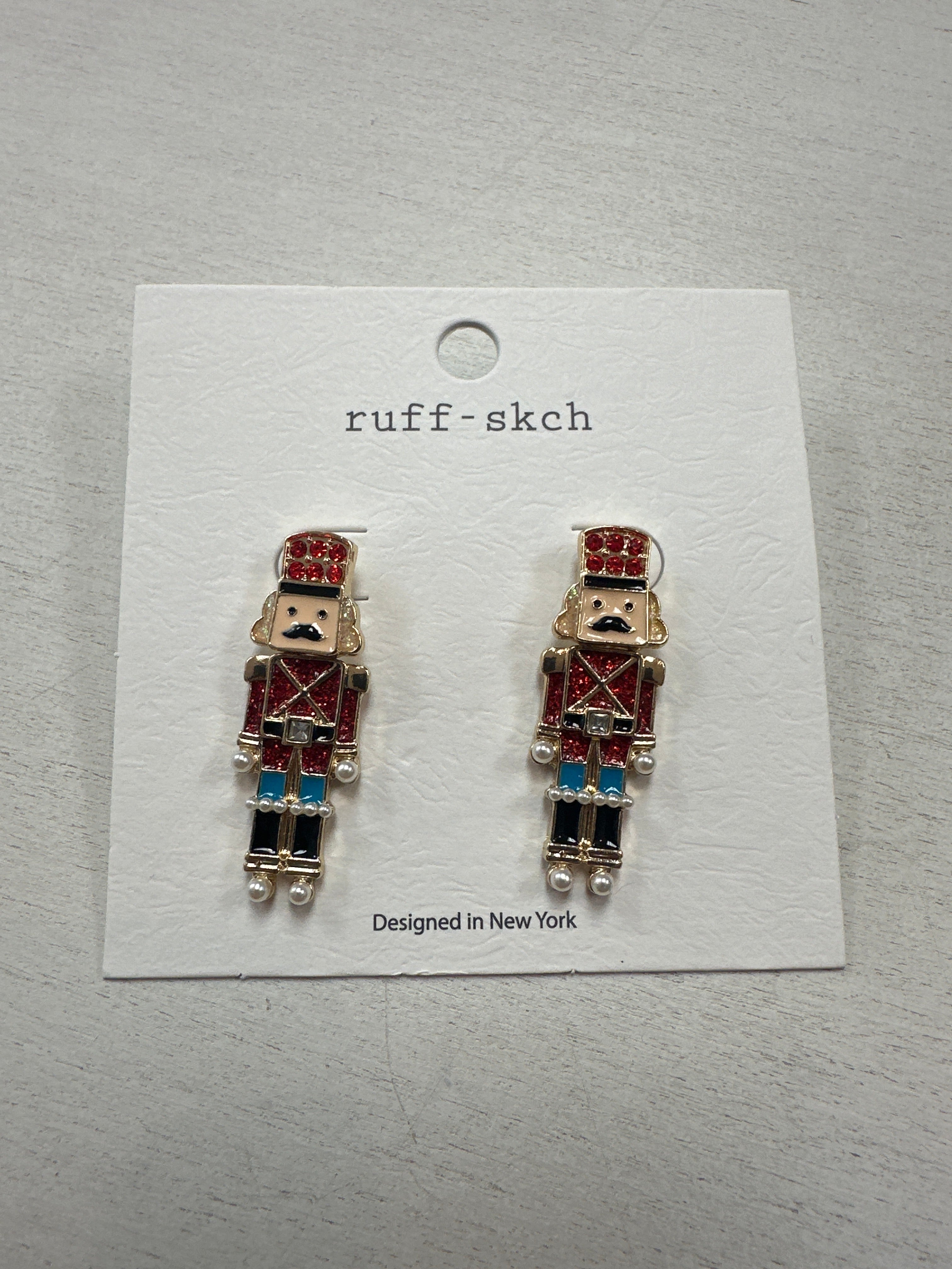 NUTCRACKER EARRING