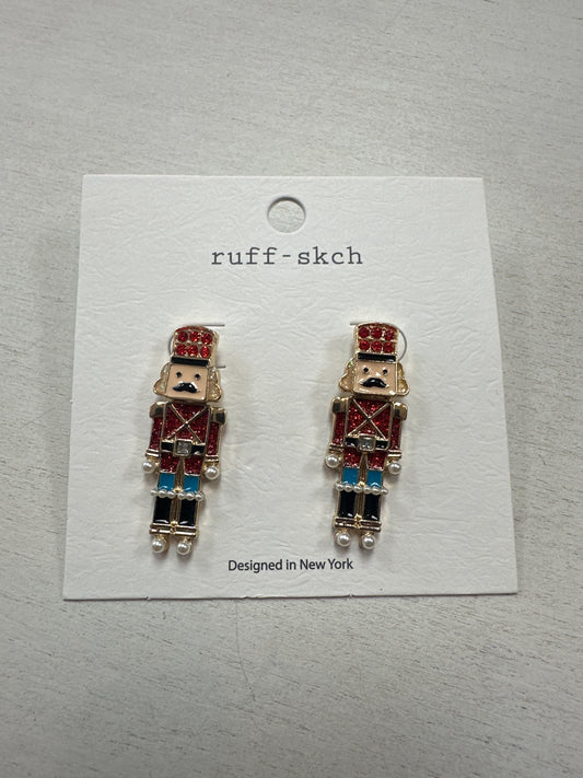 NUTCRACKER EARRING