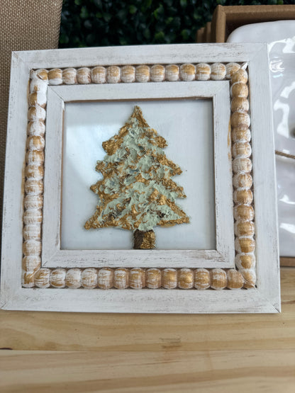 HANDPAINTED WOOD BEAD