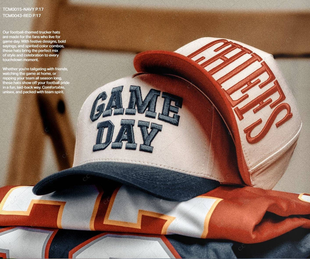 TCM0015 "GAME DAY" Trucker Hat