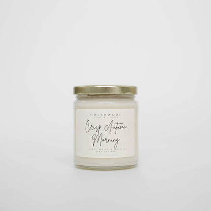 CRISP AUTUMN MORNINGS | FALL | 8 OZ CANDLE: 8 OZ