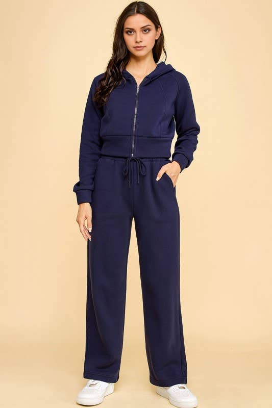 FS516 FRENCH TERRY FLEECE 2-PIECE SET