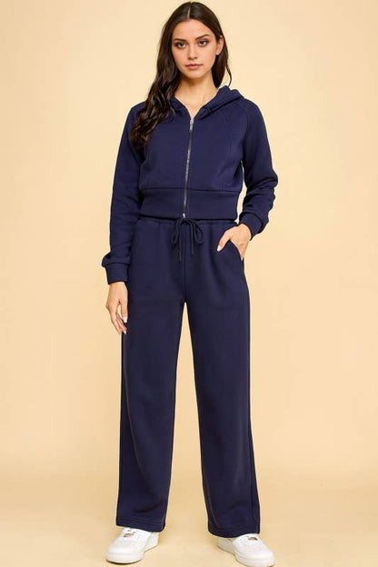FS516 FRENCH TERRY FLEECE 2-PIECE SET