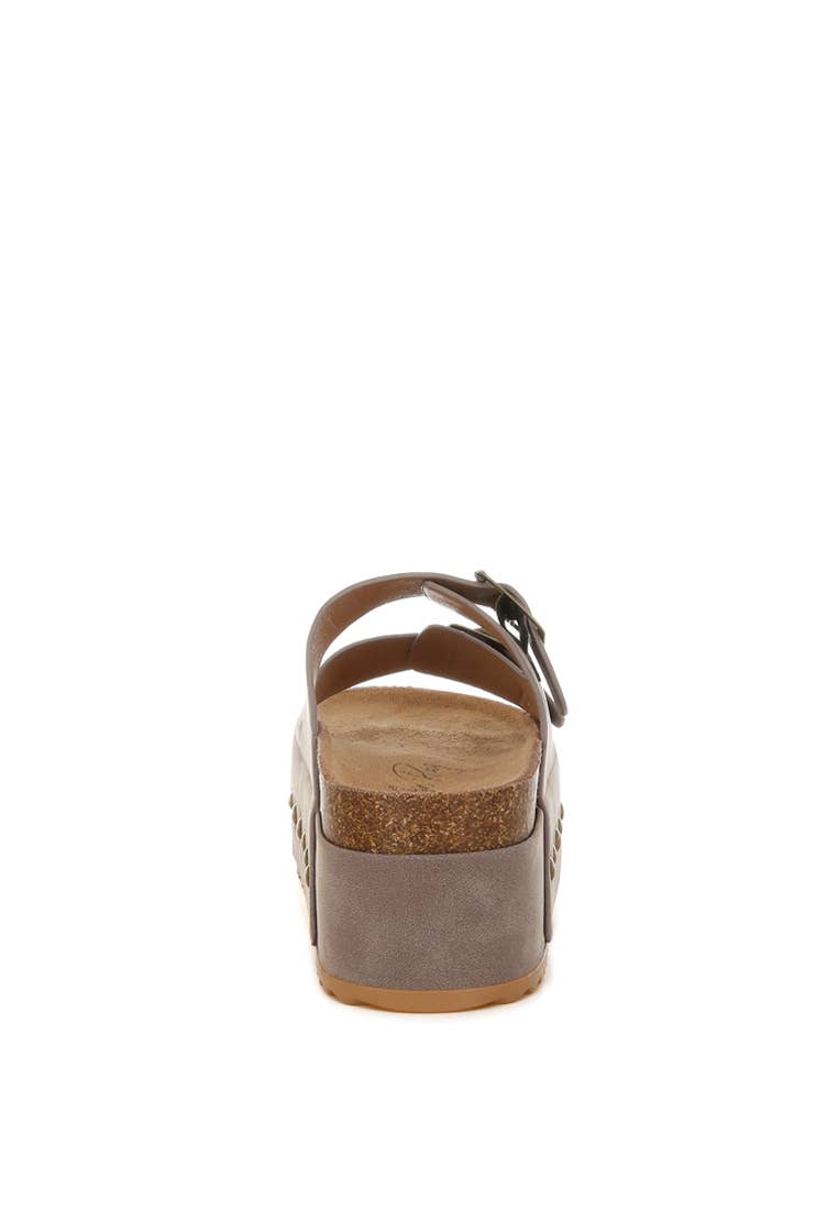 Impala Studded Faux Leather Slip Ons: Tan / US-7 / UK-5 / EU-38