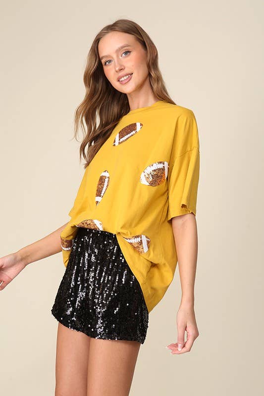 Game Day Dazzling Football T-Shirt