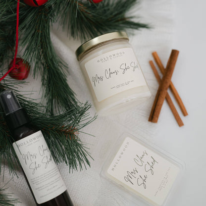 MRS. CLAUS' SHE SHED | HOLIDAY |  CANDLE