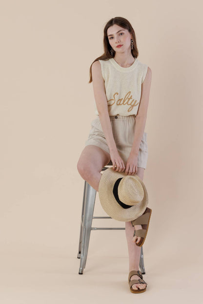 Salty Knit Sweater Tank – Sleeveless Summer Vest