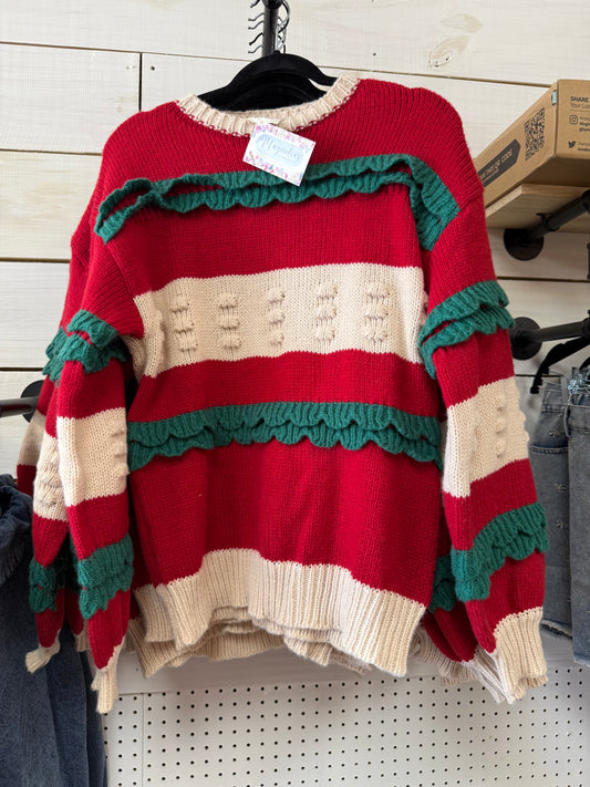 POM POM CHRISTMAS SWEATER