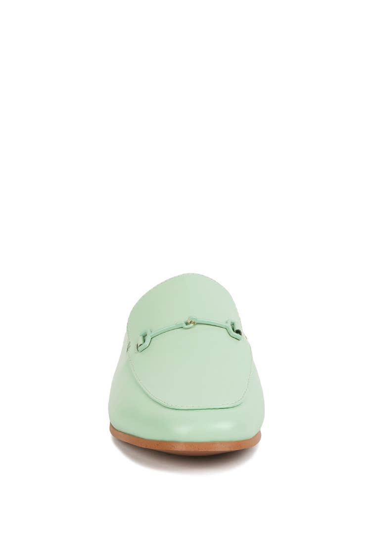 Kristy Horsebit Embellished Mules: BLACK / US-10 / UK-8 / EU-41