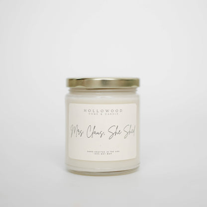 MRS. CLAUS' SHE SHED | HOLIDAY |  CANDLE
