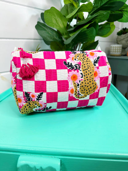 Quilted Cosmetics Bags