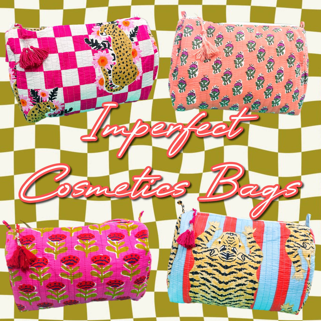 Quilted Cosmetics Bags