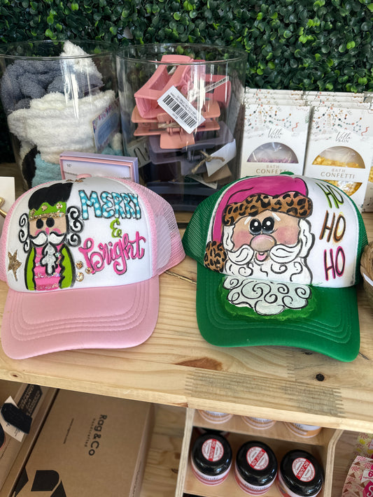 HANDPAINTED TRUCKER HATS