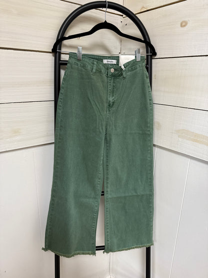 ZENANA CROP DENIM
