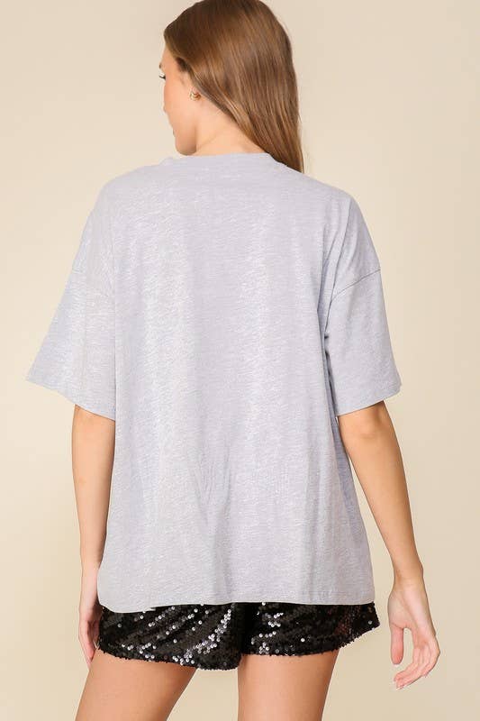 Game Day Football Patch T-Shirt